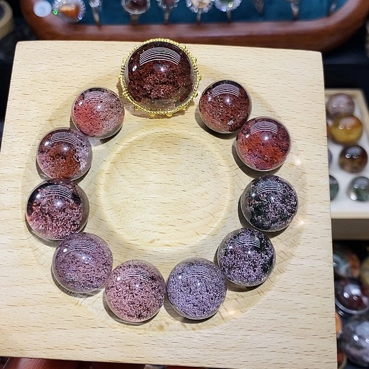 水晶珠宝半成品银S925镶嵌