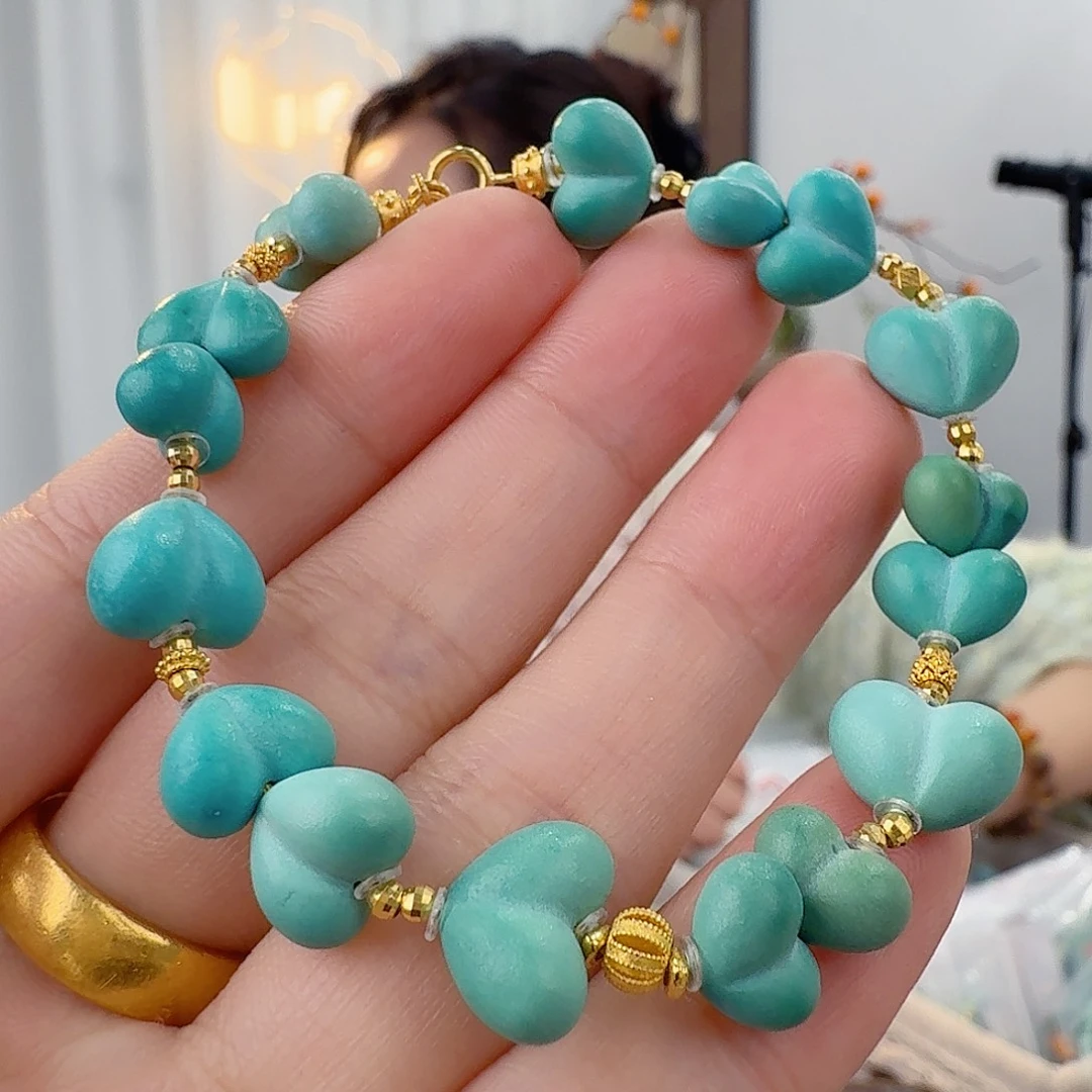 绿松石未镶嵌珠宝半成品