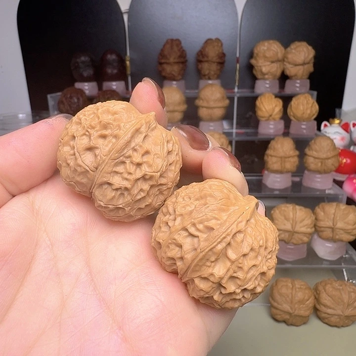 文玩核桃吊坠406号车38尺寸龙门元宝