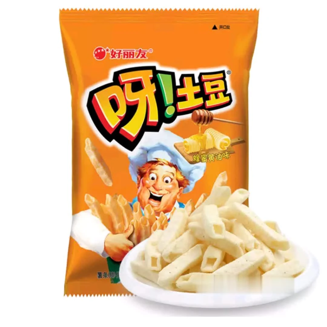 好丽友 呀!土豆蜂蜜黄油70g/袋解馋零食