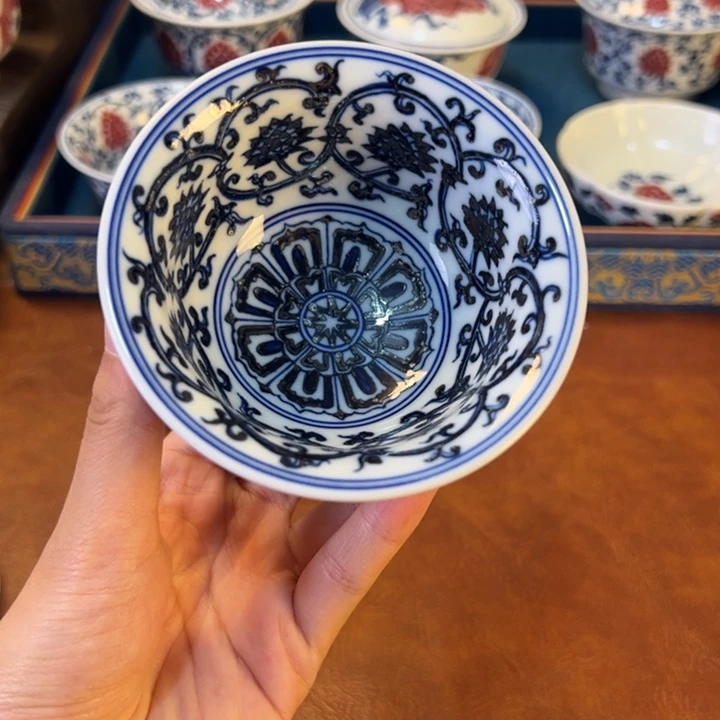 摆件景德镇茶器百宝箱陶瓷