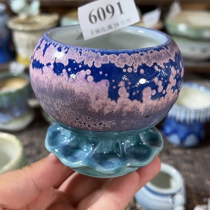 口6高8 手工花盆满30包邮