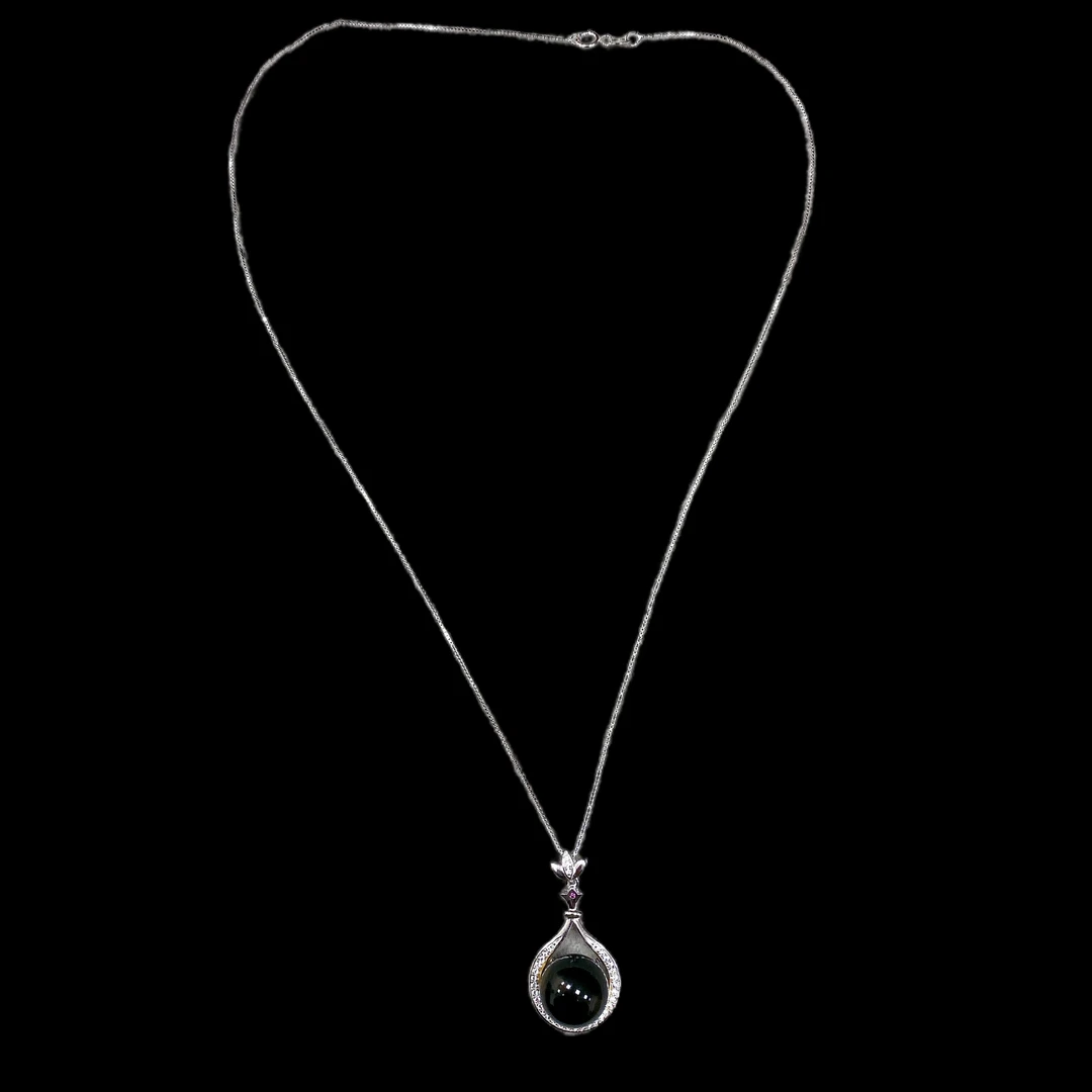 V9891蓝珀项链孤品