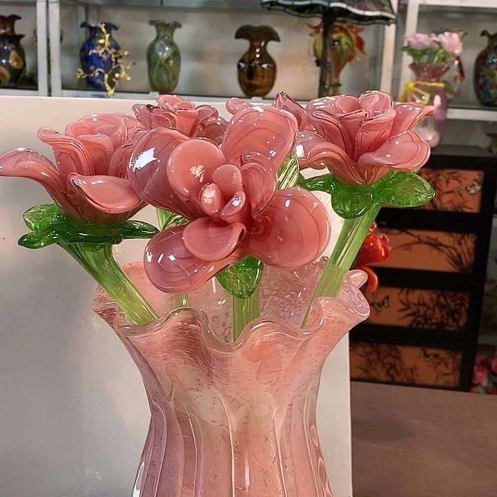 玫瑰花高45厘米宽12厘米