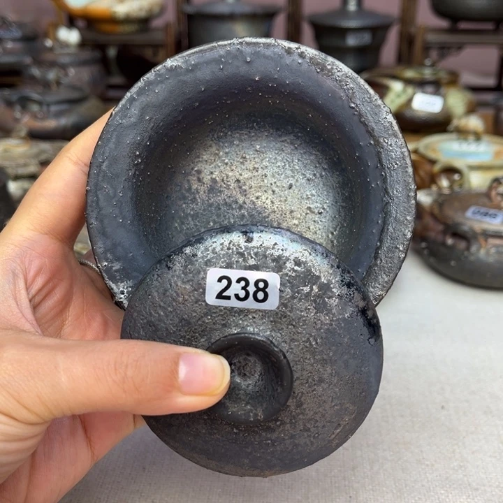 壶遍**开裸柴烧陶瓷茶具
