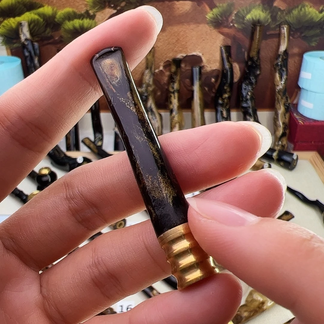 青皮柳小柳光面烟嘴