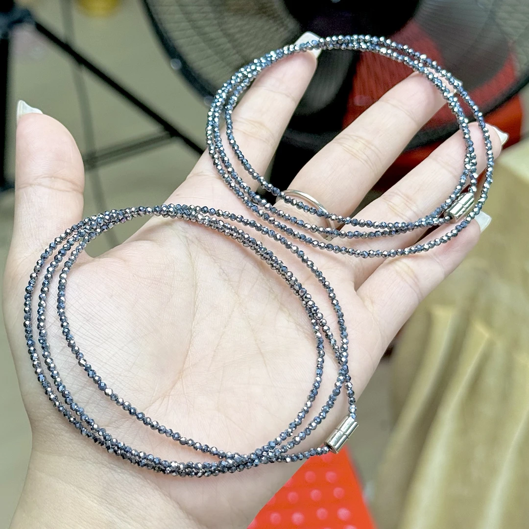 【LXX】太赫兹项链-约2mm（多样性发其一）