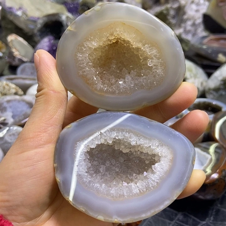 珠宝半成品未镶嵌水晶聚宝盆