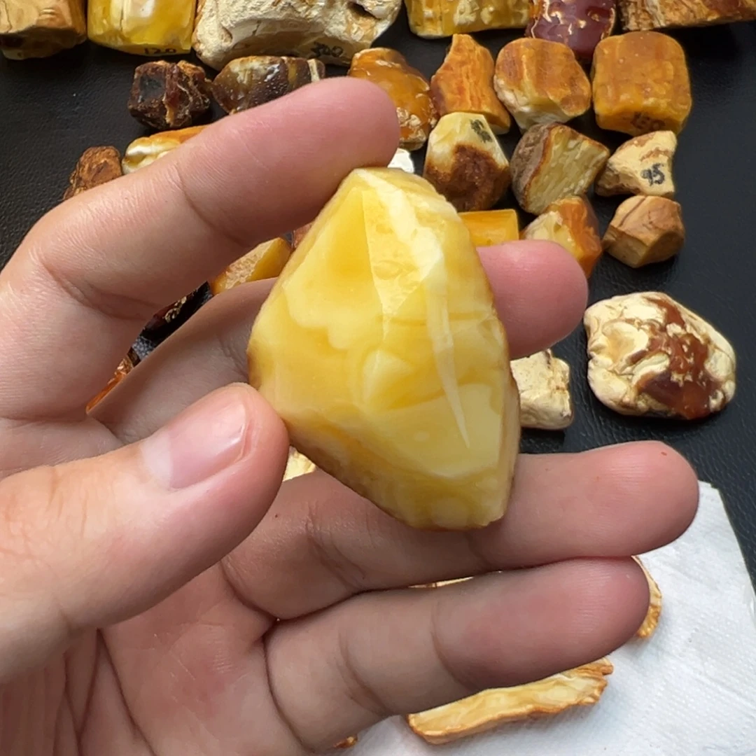 未镶嵌定制琥珀蜜蜡