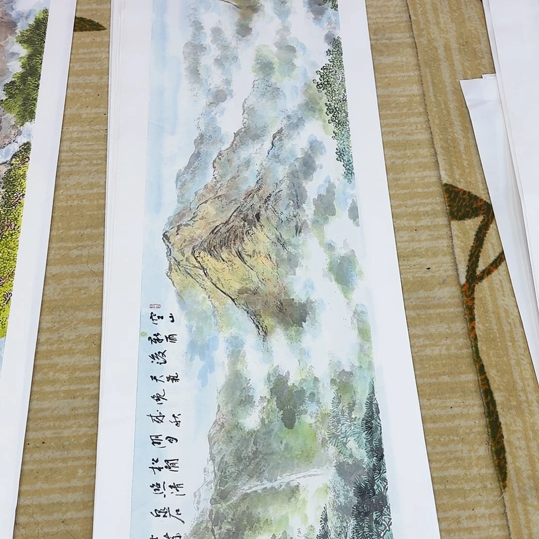 a***道国画四尺对开哈哈哈