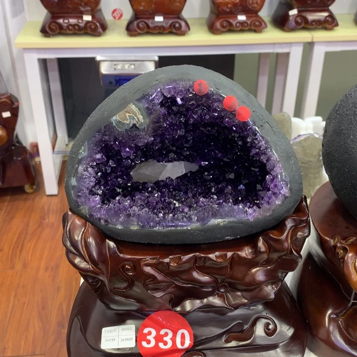 紫晶大型摆件（非配饰）未镶嵌