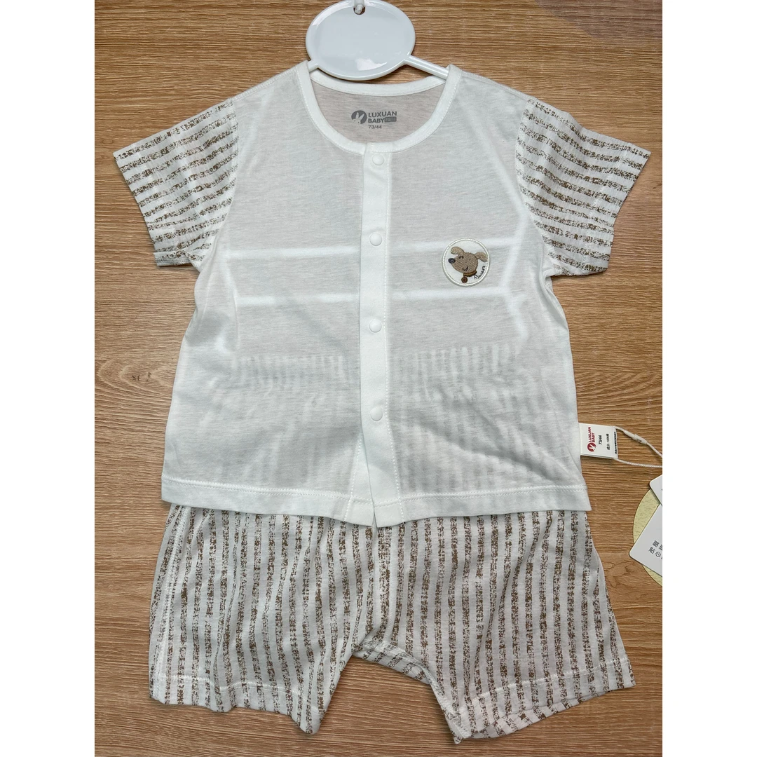 路璇618大促蝉翼短袖分体套-复古条纹219A（无售后版）