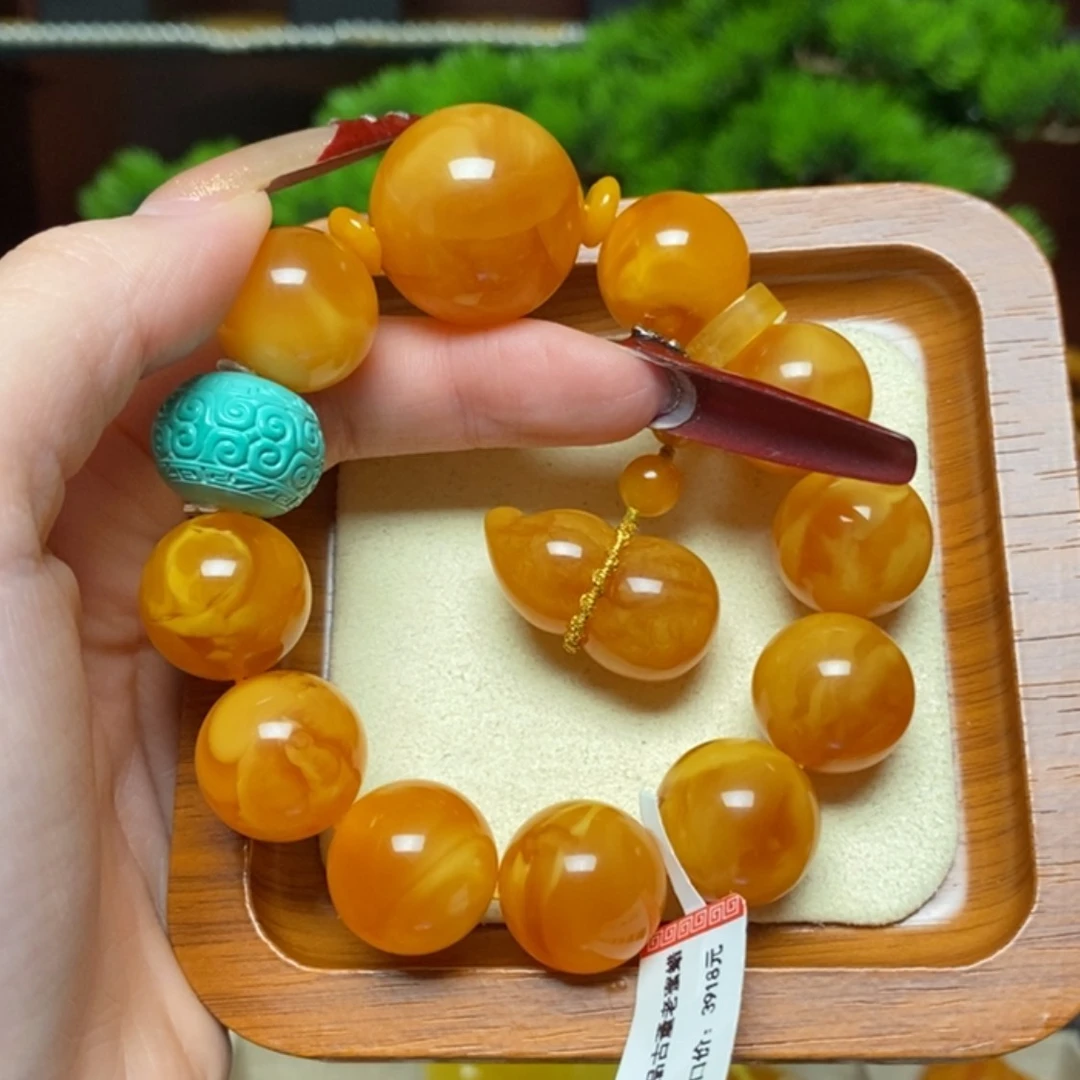 【闪购商品】手链蜜蜡未镶嵌手串
