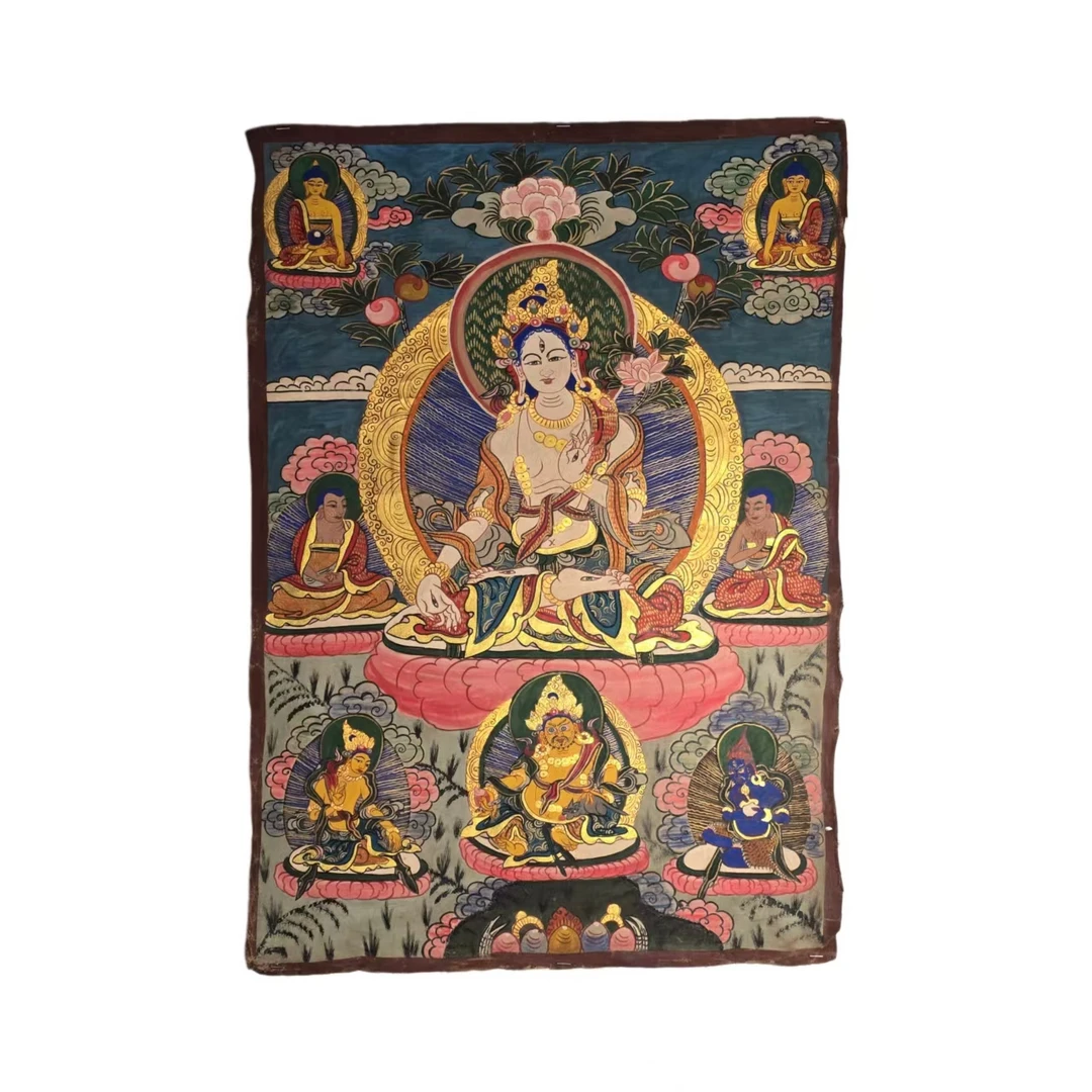 Lot33 清代 白度母唐卡