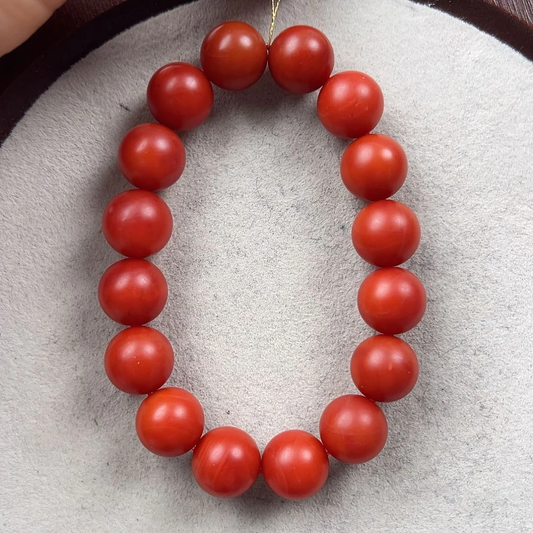 南红玛瑙手串未镶嵌