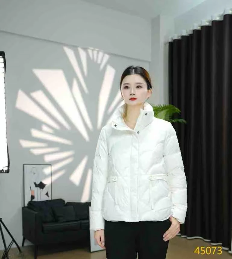 Y45073时尚休闲羽绒外套短款立领秋冬羽绒