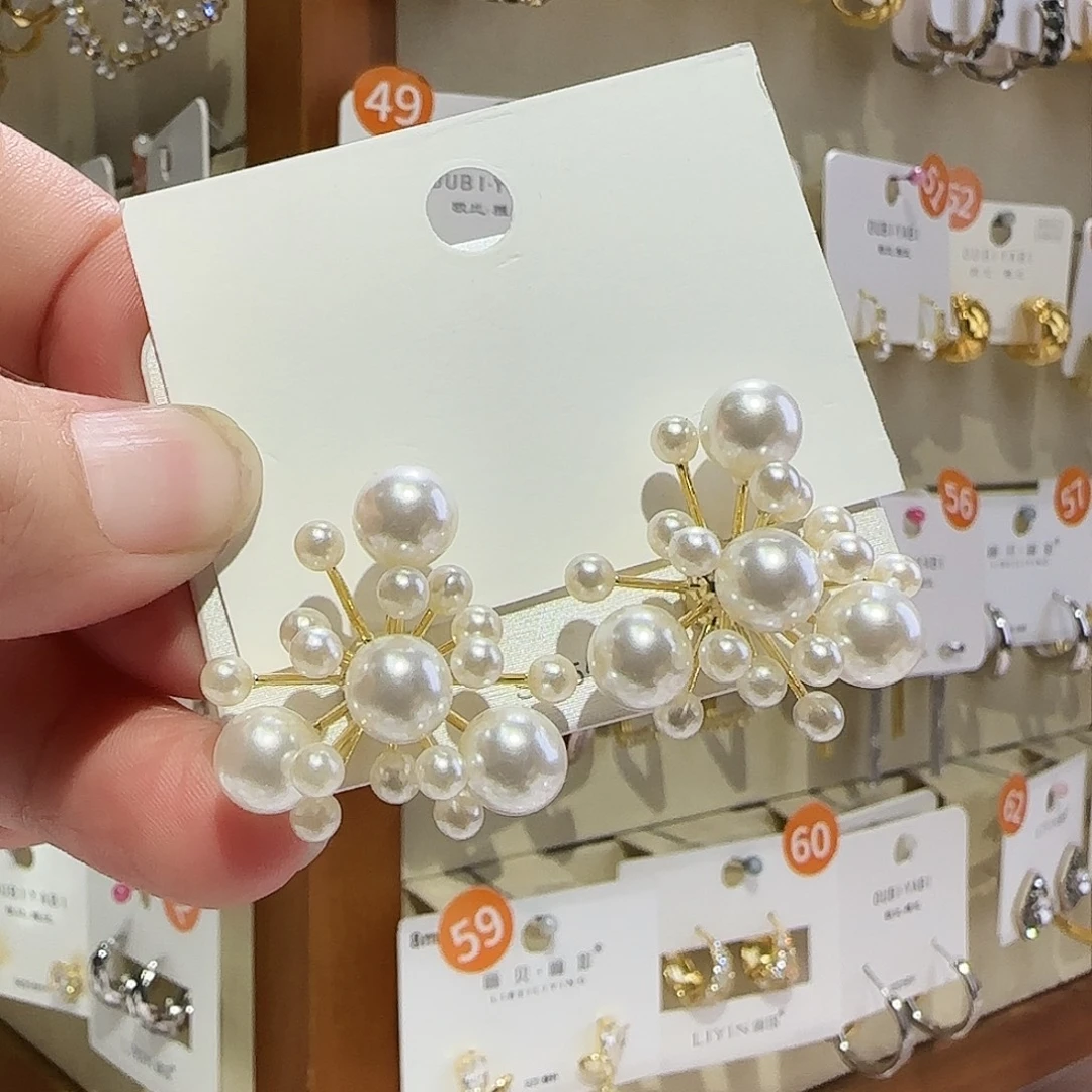 锆石纯铜合金福利耳钉