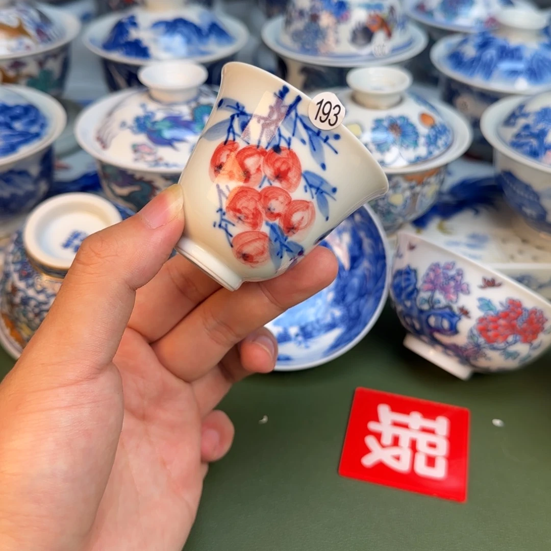 彦祖纯手绘手工茶具193