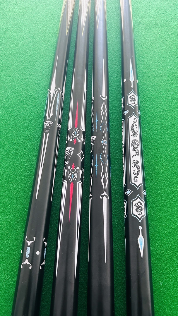 精选白蜡木小头台球杆专业级中式黑八入门球房球室公杆