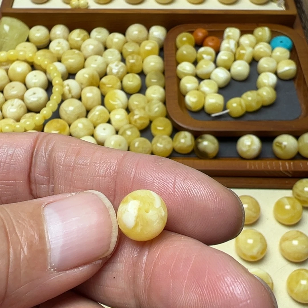 茶***生裸石蜜蜡未镶嵌琥珀蜜蜡