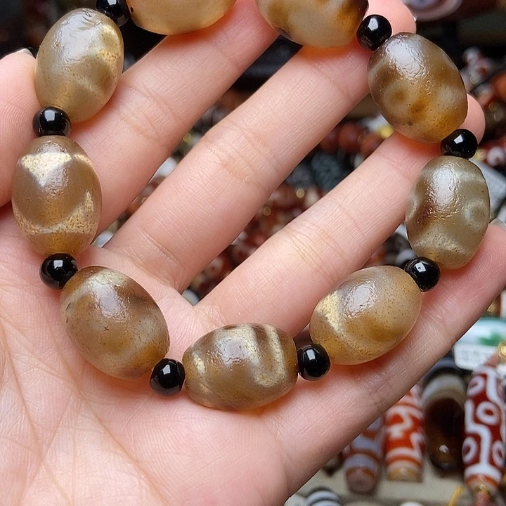 玛瑙/玉髓未镶嵌手链