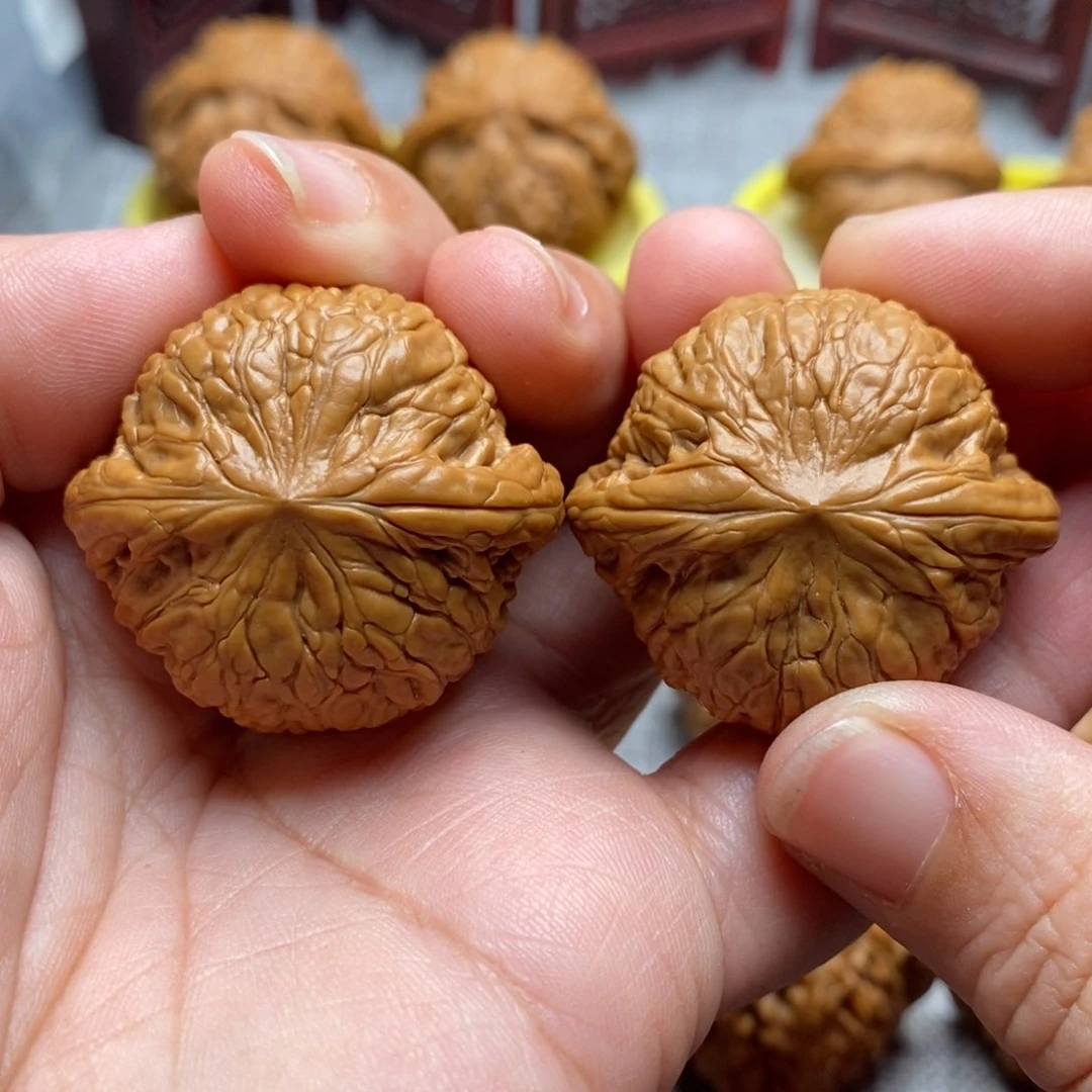 文玩核桃把件37.5全品铁锤