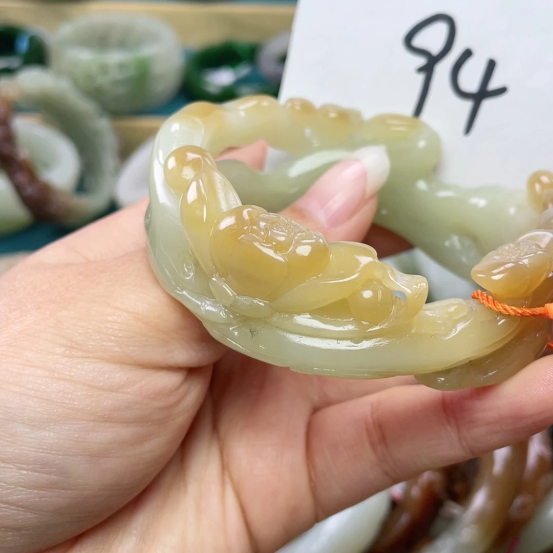 未镶嵌手镯和田玉圈口58