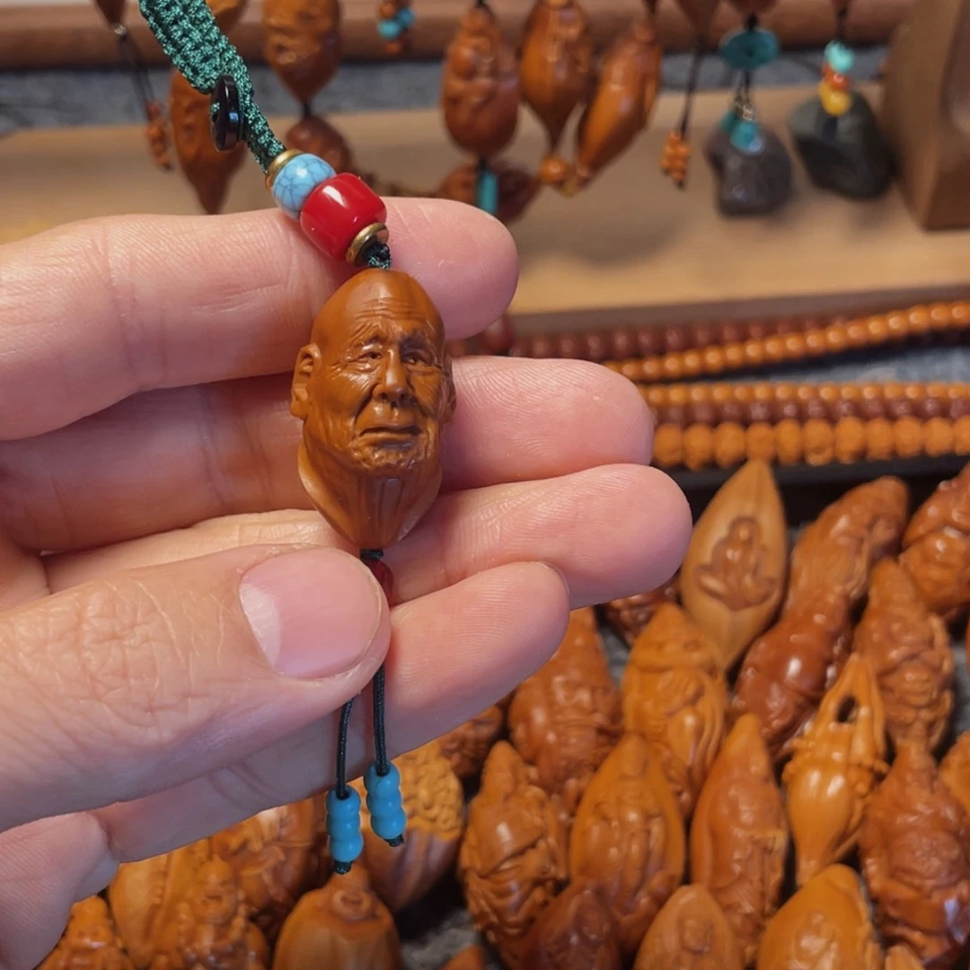 橄榄核吊坠罗汉888888888