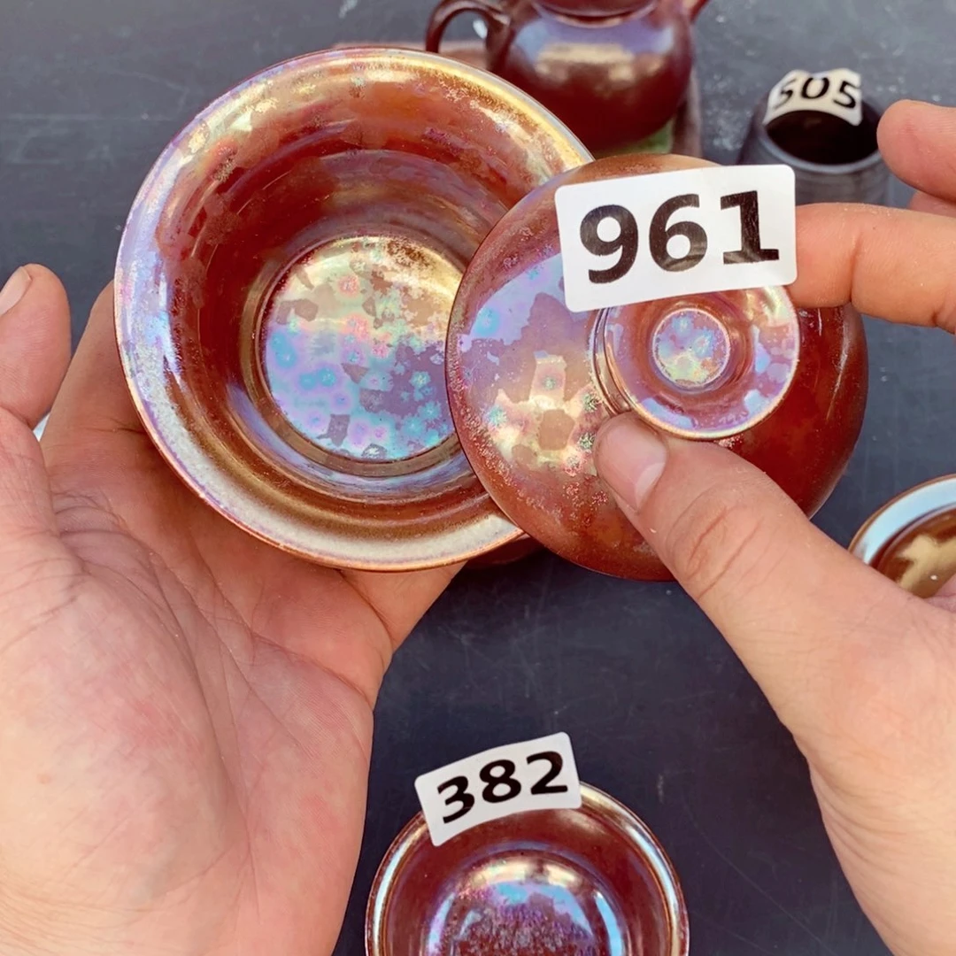 柴烧茶具陶瓷杯子