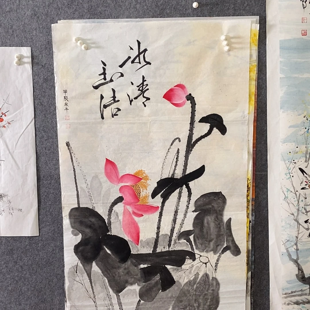 国画手写手绘国画作品88