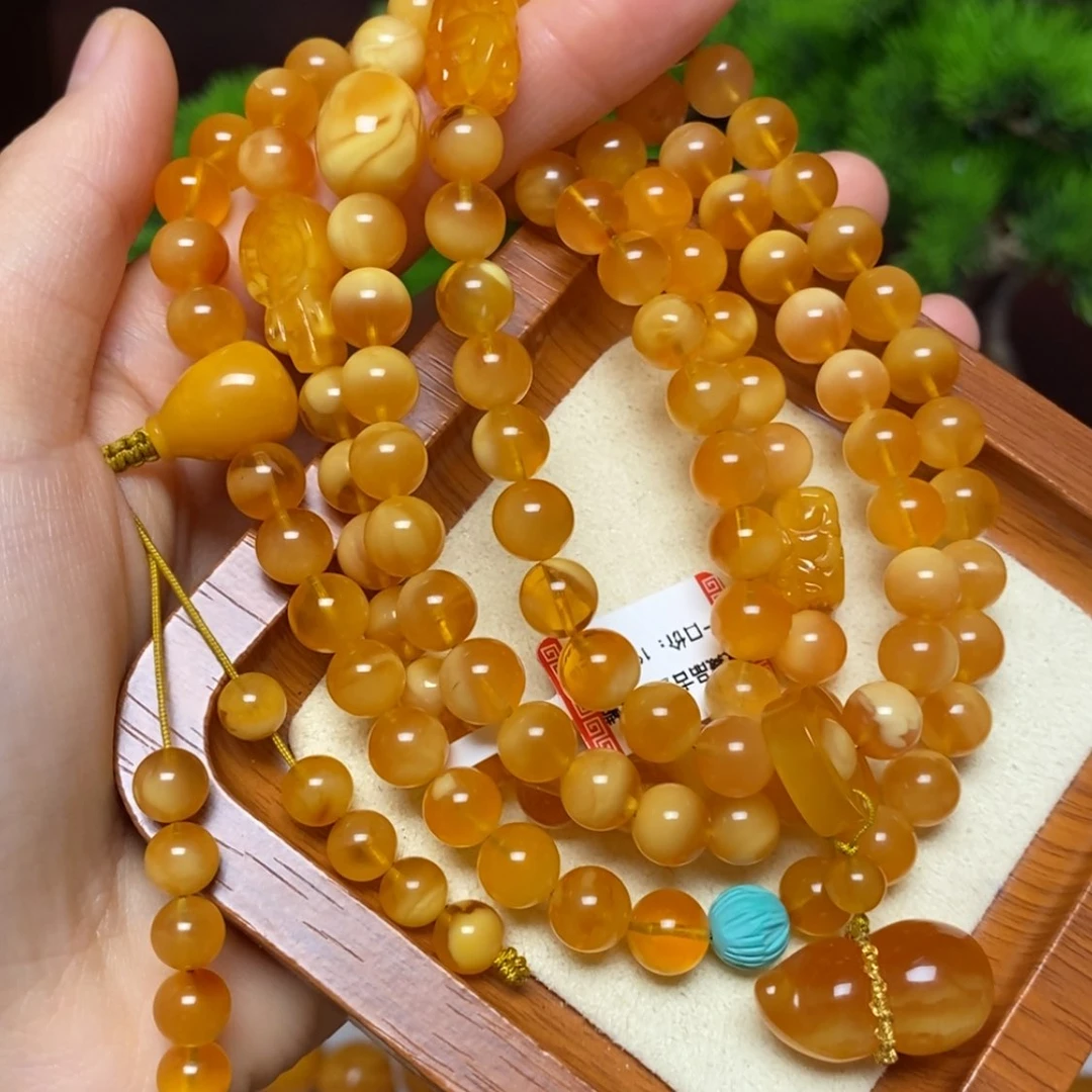 【闪购商品】未镶嵌颈饰蜜蜡项链