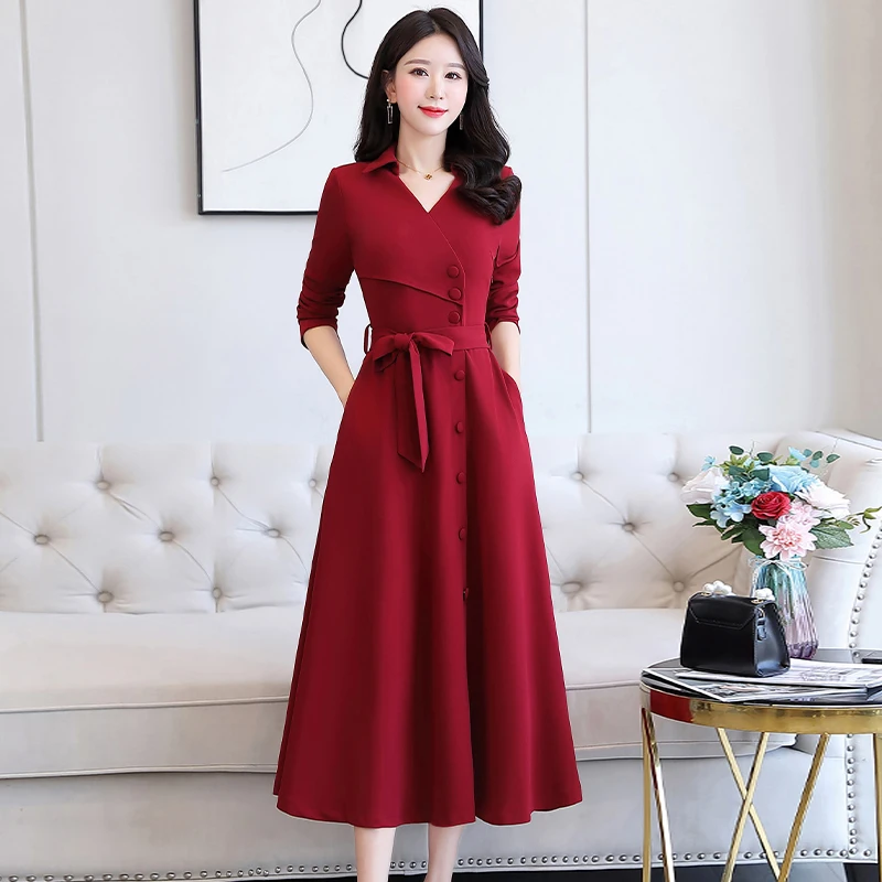 五一喜婆婆婚宴装连衣裙春夏2025新款广州十三行结婚妈妈礼服裙子