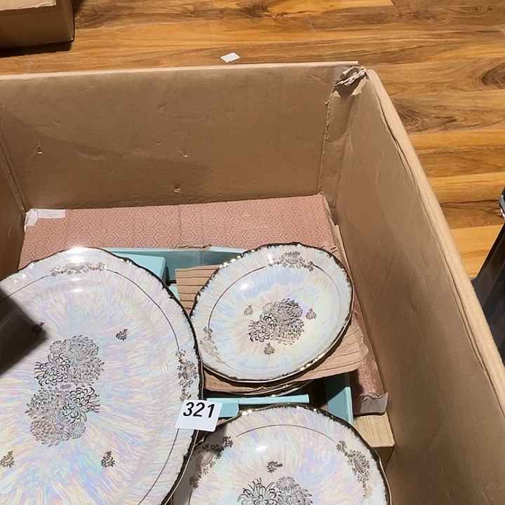 瓷片呀工艺品摆件瓷器摆件正能量