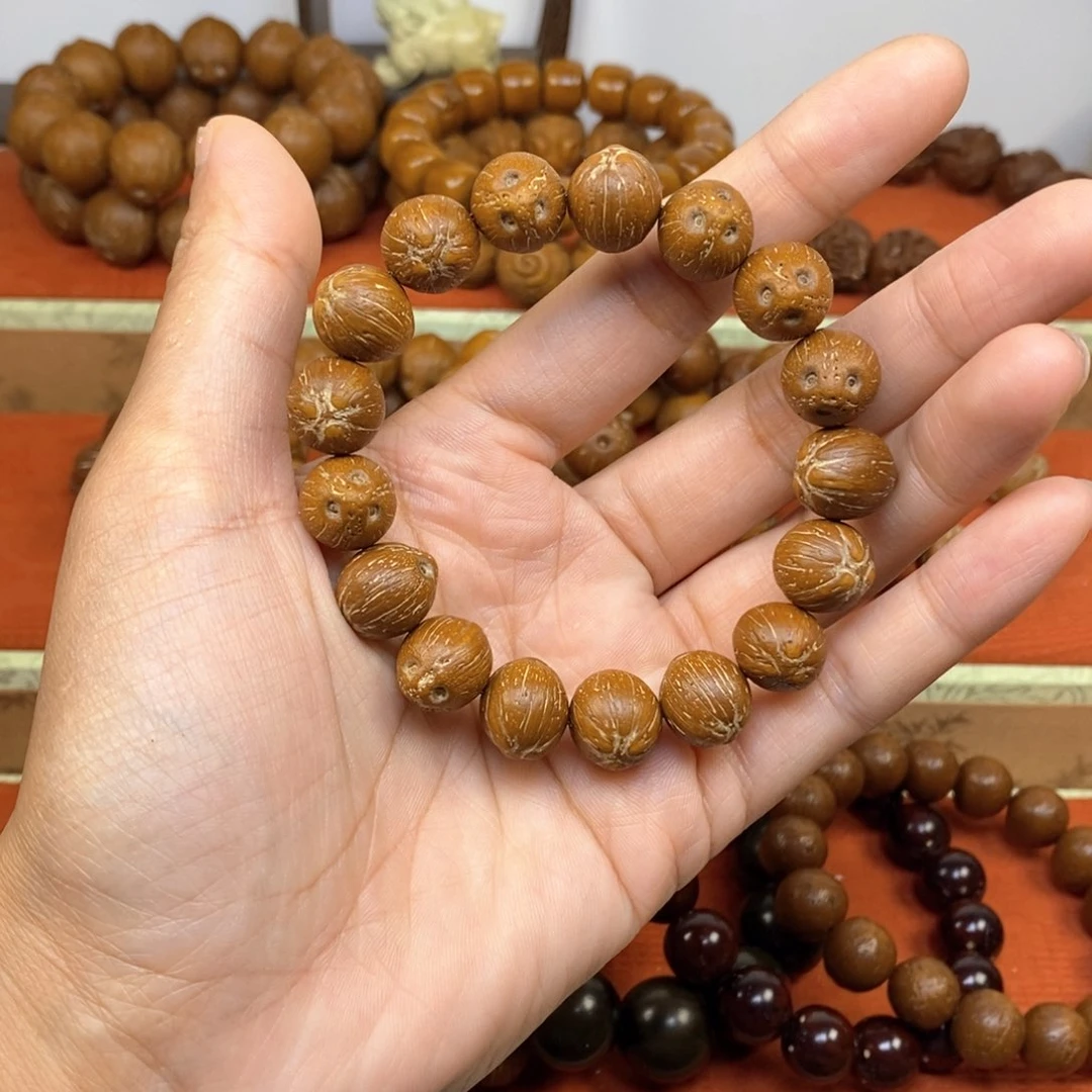 紫金鼠手串熊***咪12小原皮