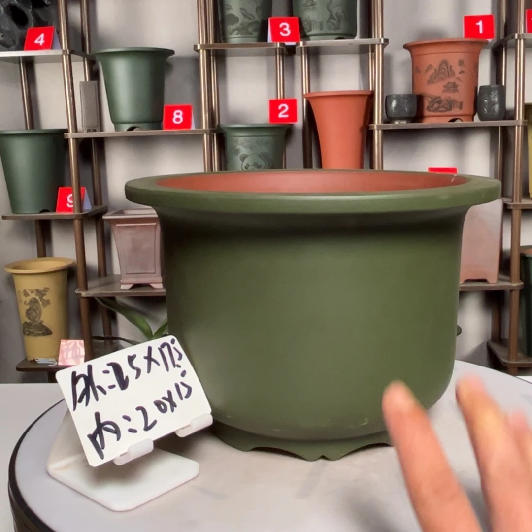 紫砂花盆紫砂花盆