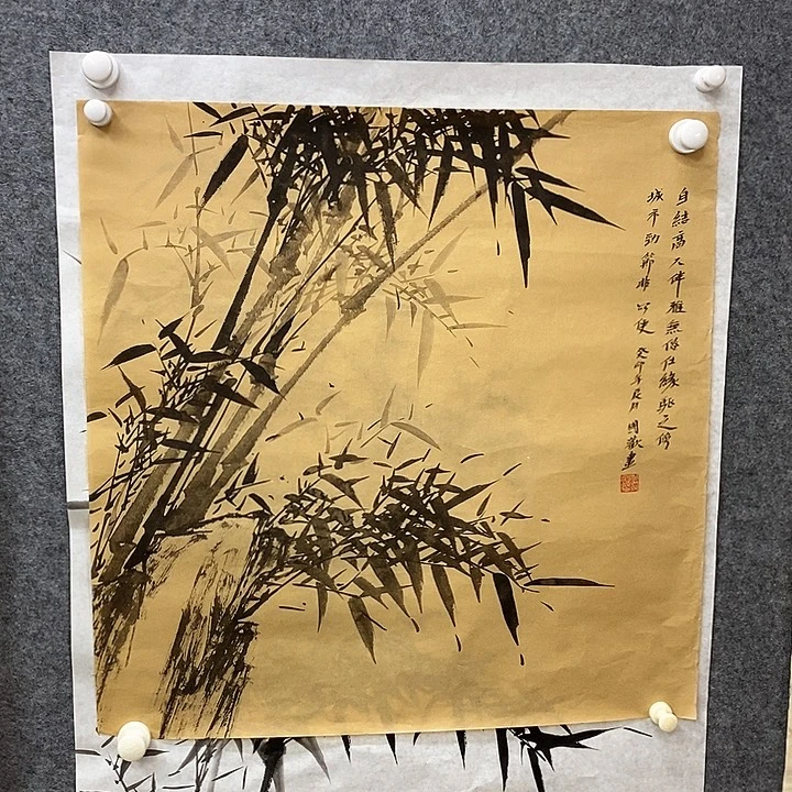 竖款新中式装饰画9