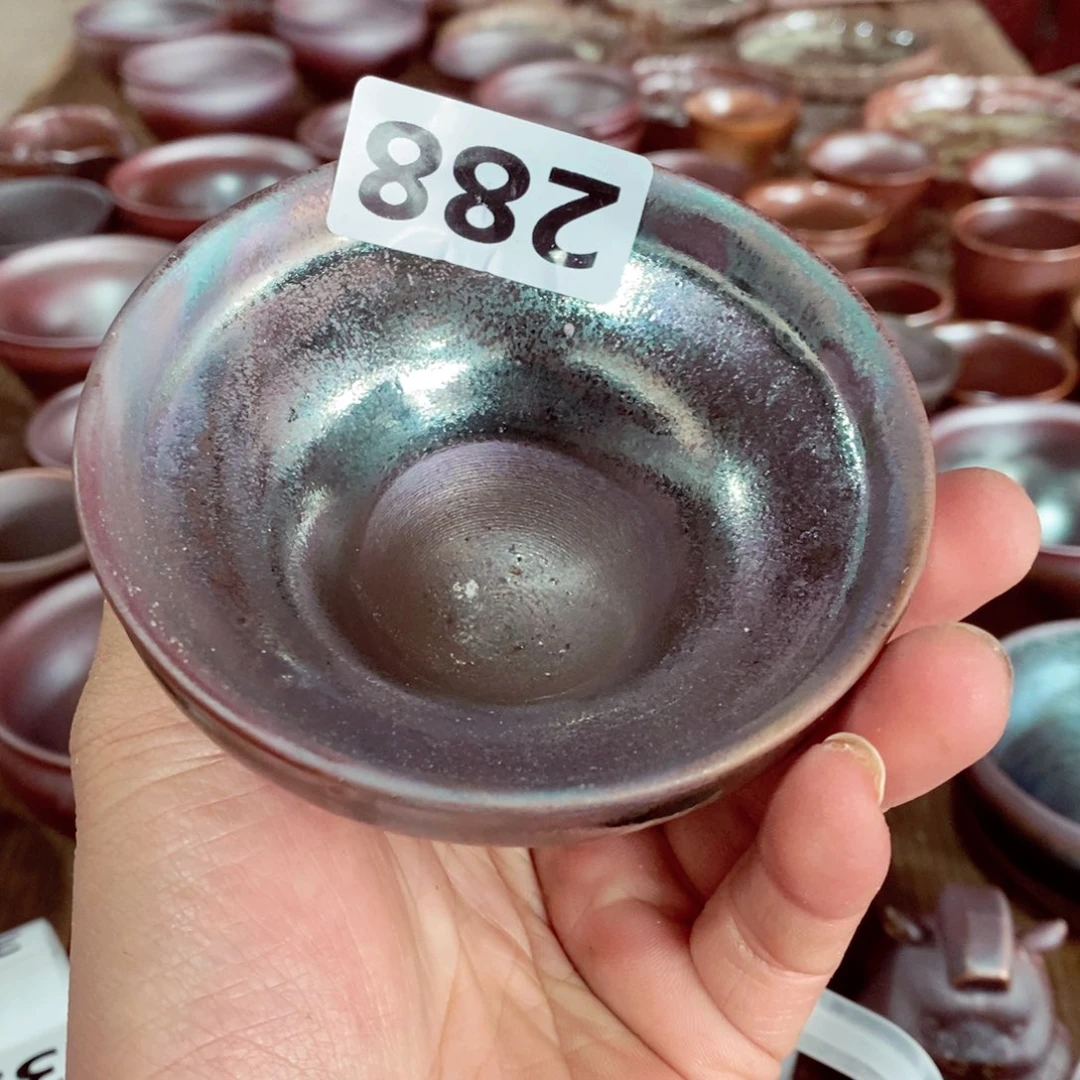 狮**?柴烧茶具陶瓷杯子