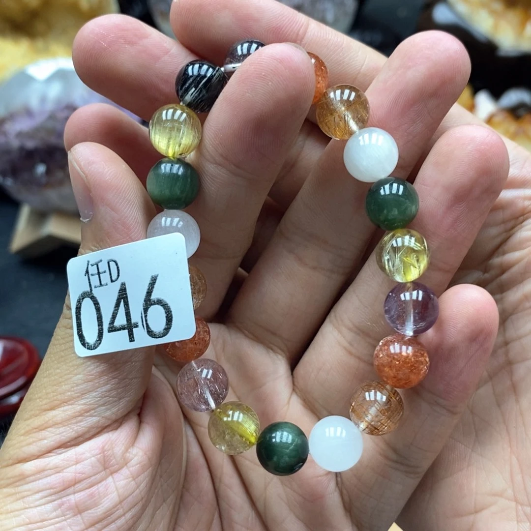 水晶手链未镶嵌水晶多宝