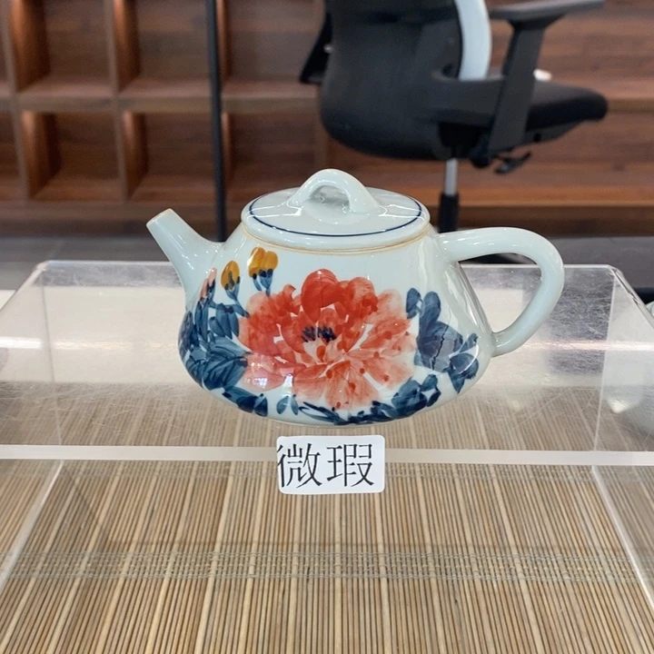 釉下老陶泥手工绘制