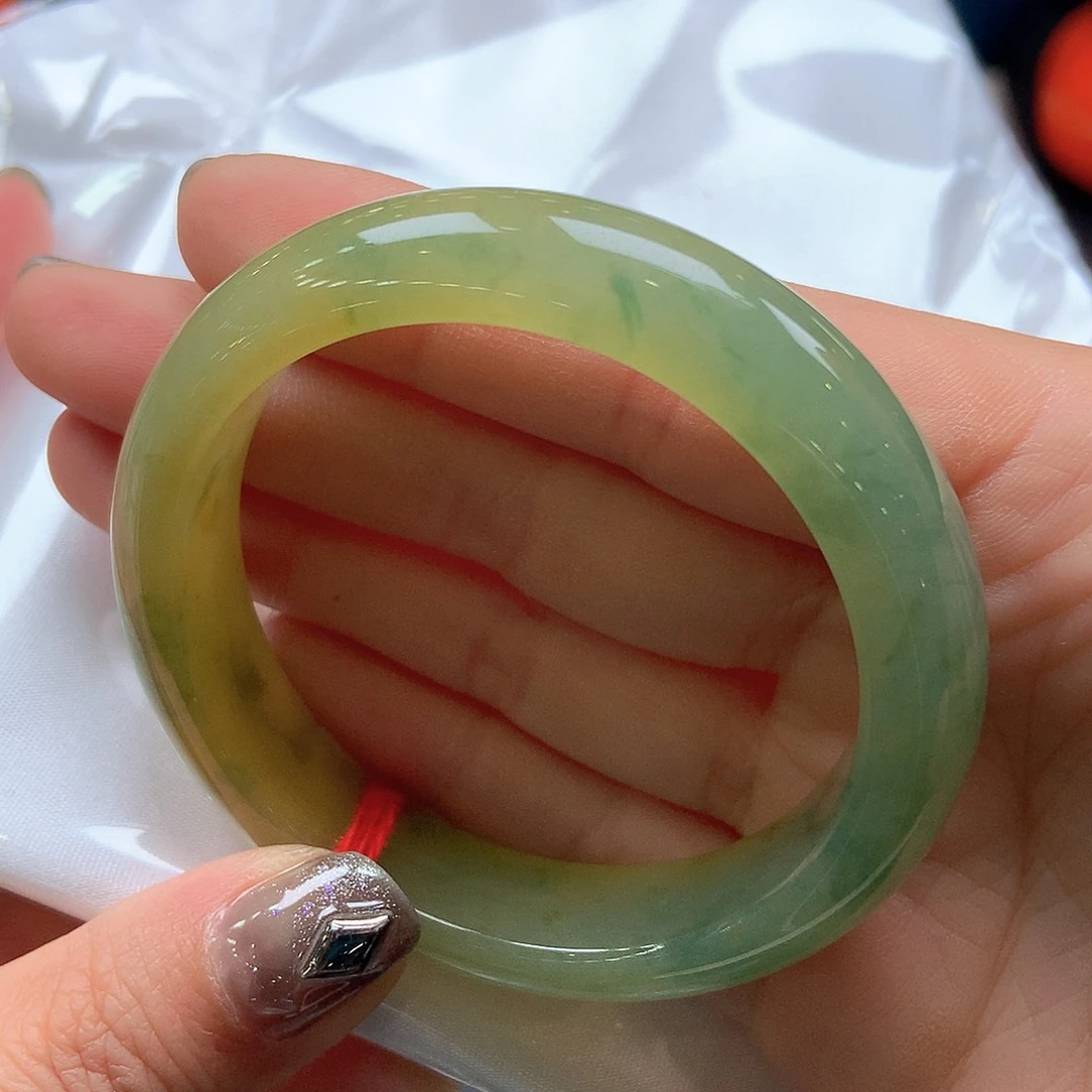 翡翠未镶嵌手镯20号强推