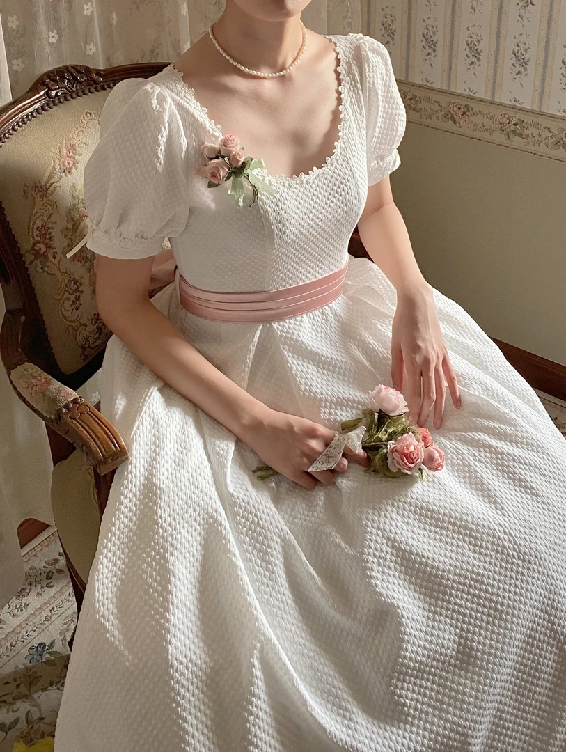 BUNNY魔法森林 原创设计 珍妮小姐OP 优雅复古cla系长款Lolita