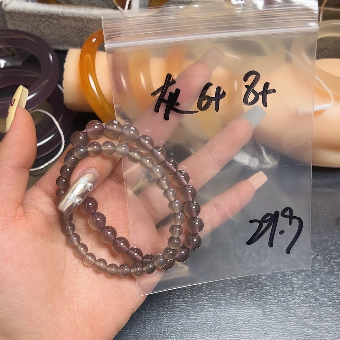 玛瑙/玉髓未镶嵌手链