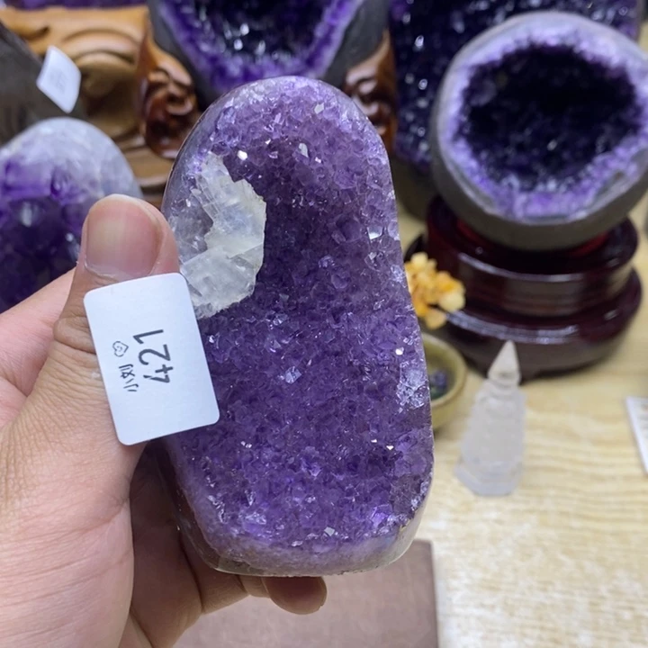 未镶嵌紫晶大型摆件（非配饰）