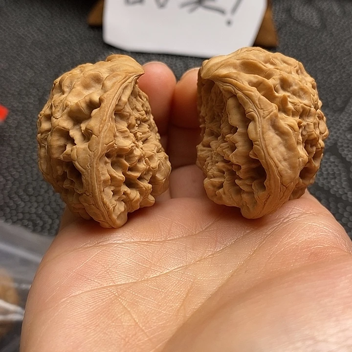 文玩核桃吊坠蛇头48