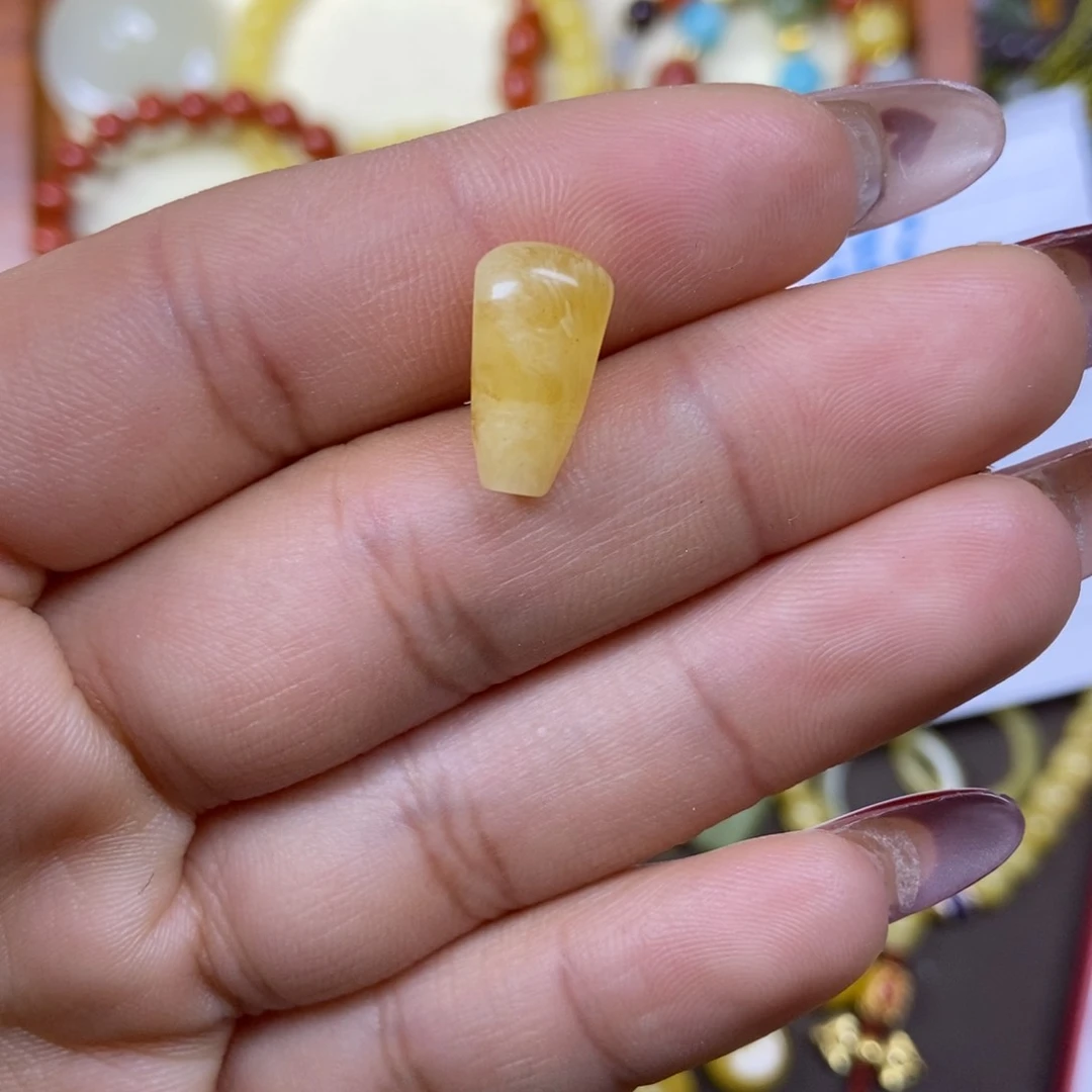 琥珀手链未镶嵌三通卡八