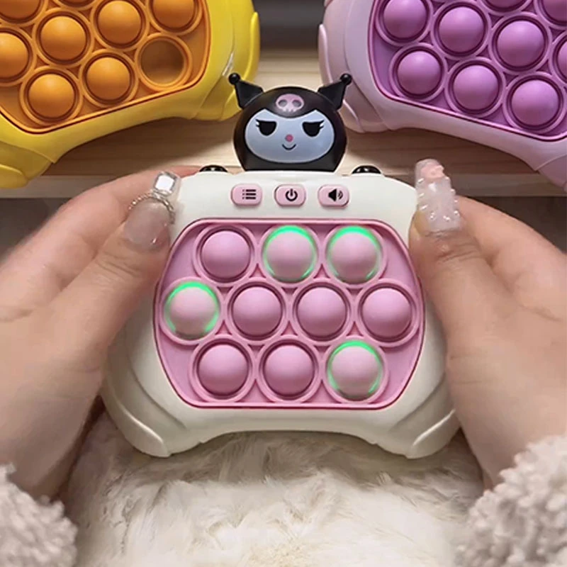 儿童按按乐速推游戏机解压打地鼠宝宝玩具礼物闯关专注反应力训练