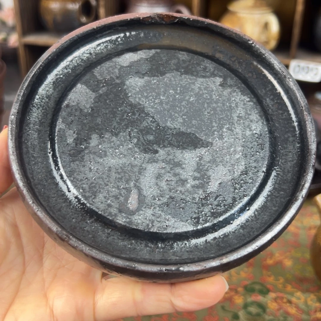 主人杯柴烧茶器主人壶承微瑕