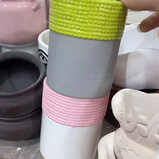 多肉绿植陶瓷花盆9.9包邮