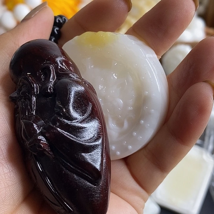 手串/手链贝壳.****溟花梨木，龙牌