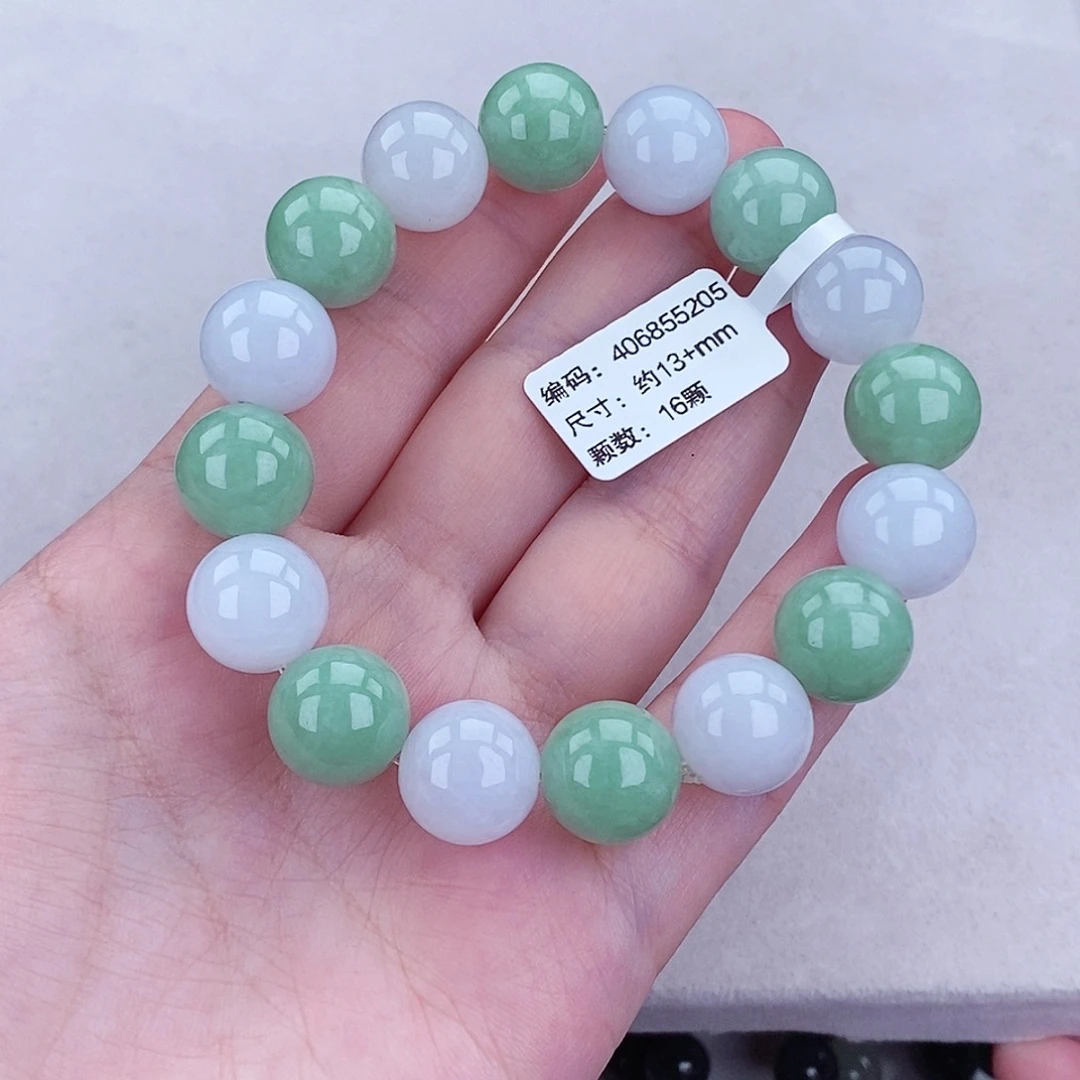 翡翠未镶嵌毛衣链